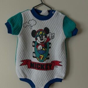 Vintage Mickey Mouse Bubble Suit - 12-18M